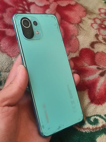 наушники для ноутбука: Xiaomi, Mi 11 Lite, Б/у, 128 ГБ, цвет - Голубой, 2 SIM — 1