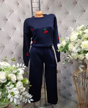 Kompleti: 🔥Ženski pleteni komplet – džemper i pantalone ❤️❤️ NOVOO trikotazni — 7