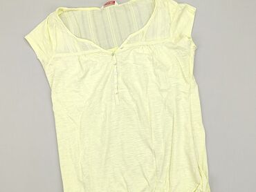 żółte bluzki z długim rękawem: Blouse, S (EU 36), condition - Fair
