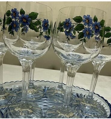 Другая мужская обувь: Рюмки Чехословакия Bohemia Новые 6 шт 2 500 сом Фужеры Тетерев 3 шт — 3