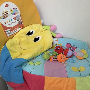 igrushki barbi: Детский коврик,хорошее состояние,игрушки в комплекте — 1