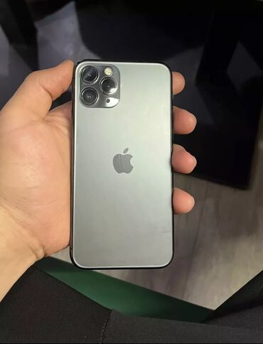 iphone бу телефон: IPhone 11, Б/у, 64 ГБ, Зеленый, Чехол, 74 %