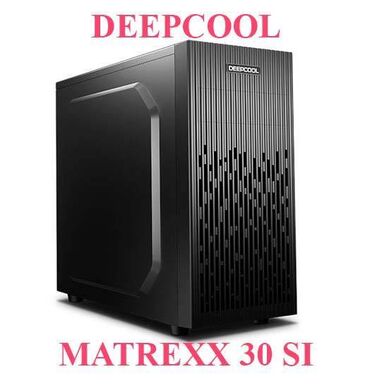 корпус для компа: ПК корпусу, DeepCool, Mini-ATX, түсү - Кара