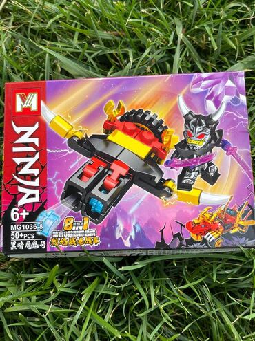 детские вещи от 0 до 1: Lego Ninjago veya Minecraft konstruktor satilir novleri var gormek