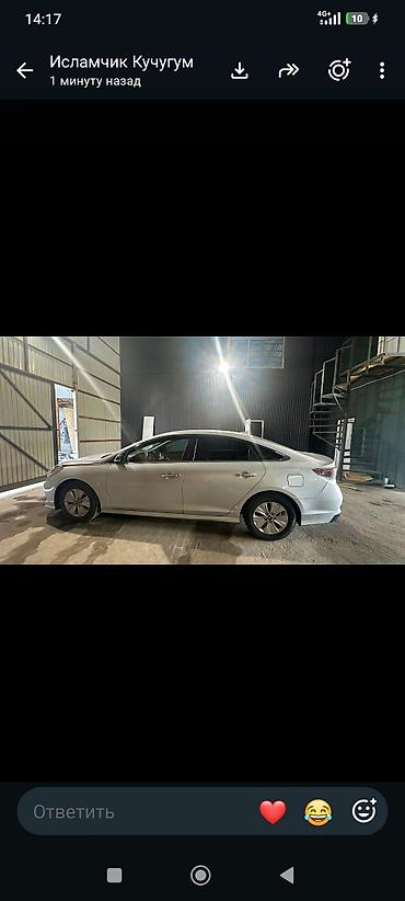 гибрид машины: Hyundai Sonata: 2018 г., Автомат, Гибрид, Седан — 3