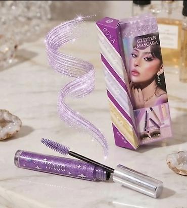 OSYA Glitter Mascara – šljokičasta maskara za trepavice - Efekat