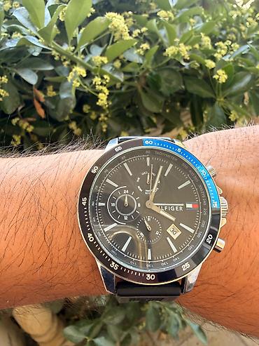 Aksesuarlar: Tommy Hilfiger kişi qol saatı 2eded var ikisin alana endirim edecem — 3