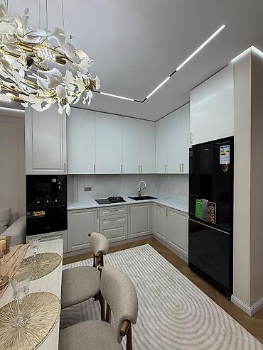 продажа домов ак бата: 2 комнаты, 67 м², Старый аэропорт Элитка, 14 этаж, Дизайнерский ремонт — 3