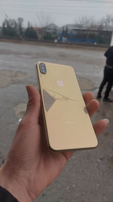 ucuz yeni telefonlar: IPhone Xs Max, 256 GB, Qızılı, Zəmanət