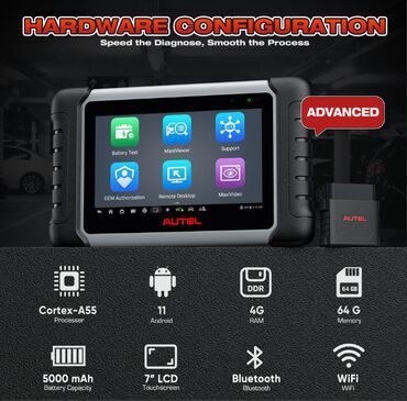 Alati za automobile: AUTEL MaxiCOM MK808K-BT – profesionalni dijagnostički skener Autel — 9