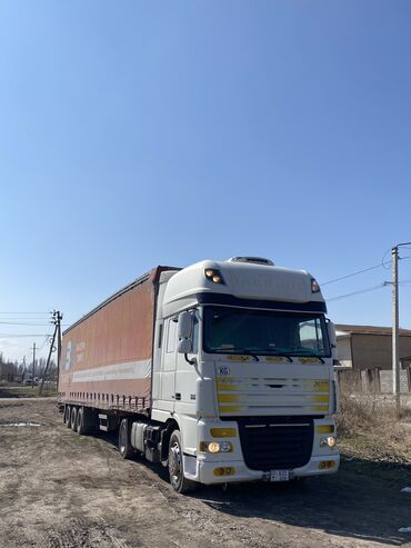 прицеп самодельный: Тягач, DAF, 2007 г., Тентованный