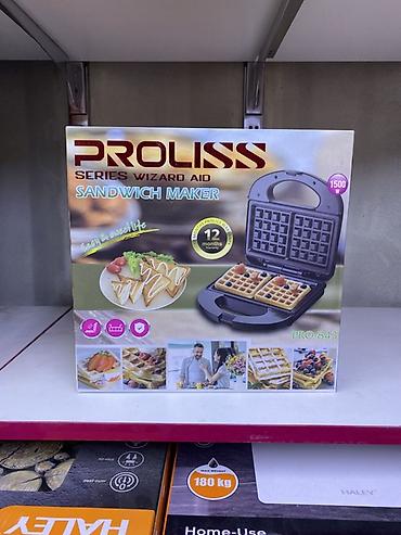 Сэндвич‑мейкер/мультигриль PROLISS PRO-843 Характеристики: - at lalafo.kg Сэндвич‑мейкер/мультигриль PROLISS PRO-843 Характеристики: -