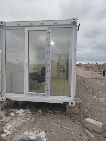 Konteynerlər: Konteyner ev/ofis – tam təchizatlı modul - Ölçü: dəniz konteyneri — 10