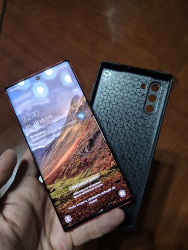 игровые телефоны в бишкеке: Samsung Note 10 5G, Колдонулган, 256 ГБ, түсү - Кызыл, 1 SIM