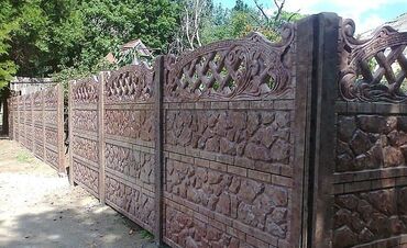 Бетонные еврозаборы: Бетонный еврозабор, Другой бренд, Декоративный, Новый, В розницу,Безналичный расчет — 2