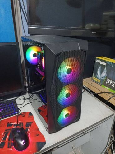 Настольные ПК и рабочие станции: Компьютер, ядер - 4, ОЗУ 16 ГБ, Игровой, Б/у, Intel Core i3, NVIDIA GeForce RTX 3050, SSD — 17