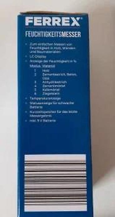 Merači vlage: Ferrex mjerač vlage (Feuchtigkeitsmesser) – model GT-FM-05 - Namena — 17