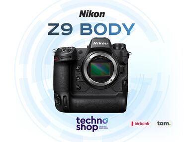 Fotokameralar: Nikon Z9 Body Sifariş ilə ✅ Hörmətli Müştərilər “Technoshop
