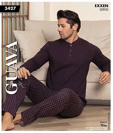half zip: Турецкие мужские пижамы из 💯 хлопок Размеры 42 по 66 (7хл) — 5