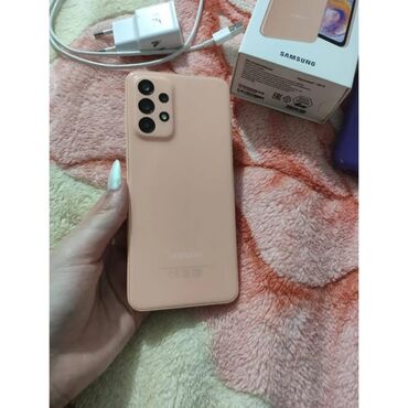 Samsung: Samsung Galaxy A23 5G, 128 GB, rəng - Narıncı, Barmaq izi, İki sim kartlı, Face ID — 8