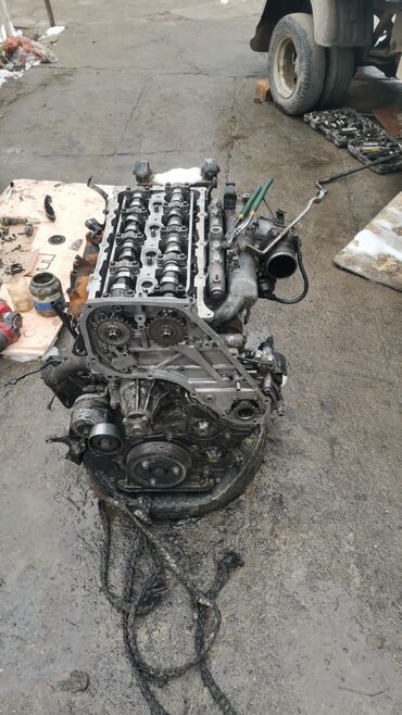 Двигатели, моторы и ГБЦ: Шестью, распредвалы в ГБЦ. - Турбонаддув (турбокомпрессор в комплекте — 1