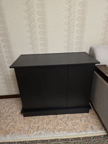 Аквариумы: Продаю тумбу под аквариум цвет чёрный матовый, в отличном состоянии