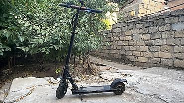 drift car elektrikli scooter: Elektrik skuter - Rəng: qara, alüminium konstruksiya - Qatlanan — 4