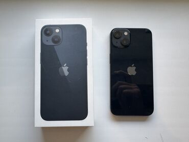 Apple iPhone: IPhone 13, Б/у, 128 ГБ, Синий, Коробка, 87 %