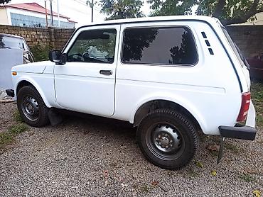 vaz 31 10: VAZ 2121 Niva, ağ rəng, 3 qapılı kuzov, tam ötürücülü (4x4) ofroud — 1