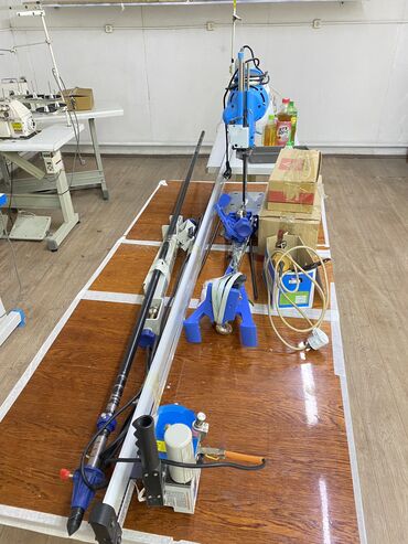 оборудование для изготовления 3d ковриков: Майман 10дук (10ка) линейный нож, жучок (Жаңы), дырокол (жаңы);