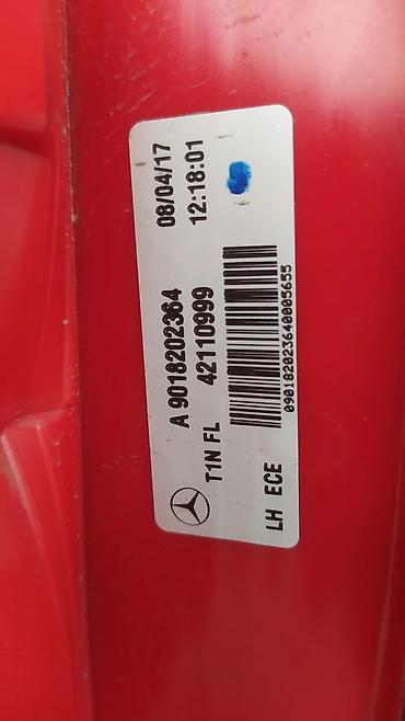 rv: Левая и правая задние фонари для Mercedes-Benz Sprinter (T1N, FL — 2