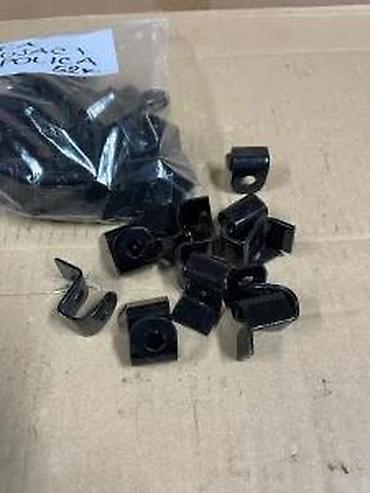 Ostali nameštaj: Metalni nosači za police – U obliku „U“, crni - Materijal: metal — 11