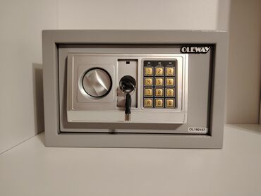 Seyflər: OLEWAY rəqəmsal seyf - Elektron şifrə paneli: 0–9 düymələri, A/B