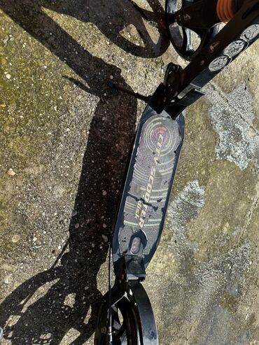 Samokatlar: Kick Scooter – böyük təkərli, amortizatorlu, mexaniki disk əyləcli — 10