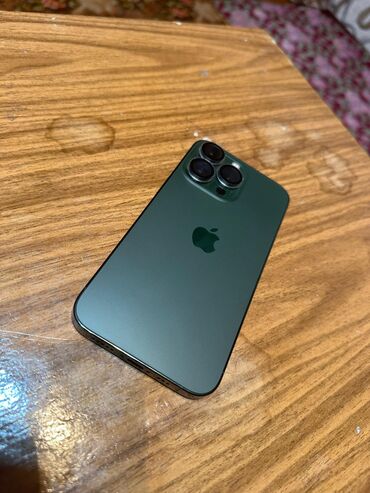 iphone x рассрочка: IPhone 13 Pro, Колдонулган, 256 ГБ, Жашыл, 87 %