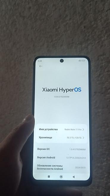 Смартфон Redmi Note 11 Pro память 128 оперативка 8 в хорошем