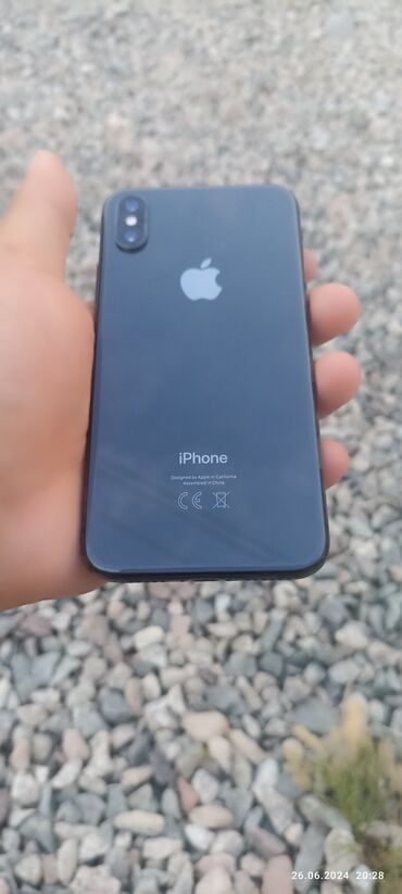чехол 7 айфон: IPhone X, 256 ГБ, Черный, 75 %