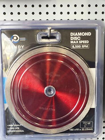 meduza disk: BENDY Diamond Disc – 7" - Tip: Almaz kəsici disk - Ölçü: 180 x 10 x — 1