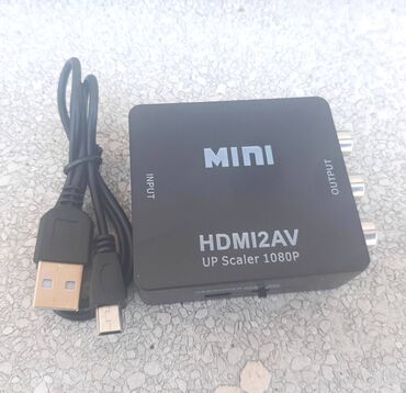 kozne torbe za laptop: HDMI na AV rca adapter konverter 1080p HDMI na AV/3rca adapter