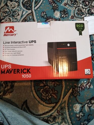 Masaüstü kompüterlər və iş stansiyaları: Mercury Line Interactive UPS – MAVERICK 1050 - Line-Interactive UPS