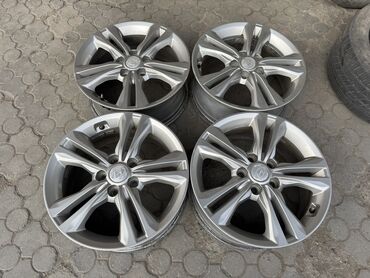 Диски: Литые Диски R 17 Hyundai, Комплект, отверстий - 5, Б/у