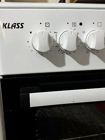 печка кондитер: Газовая печь, Klass, Б/у, Напольная, цвет - Белый — 2