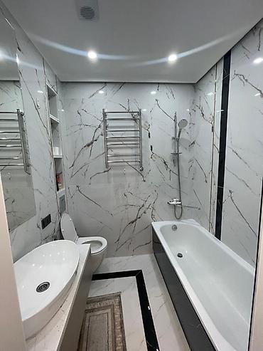 белграви: 3 комнаты, 104 м², Асанбай мкр Элитка, 5 этаж, Евроремонт — 5