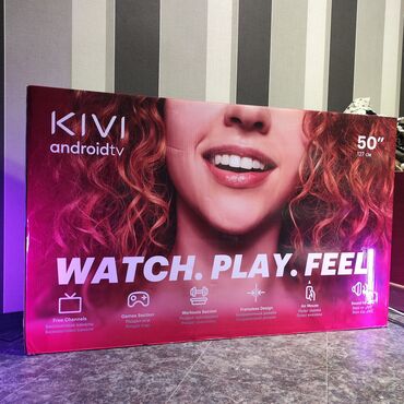 телевизор smart tv: Новый 4К телевизор 50 дюймов SMART TV Kivi Произведен в России