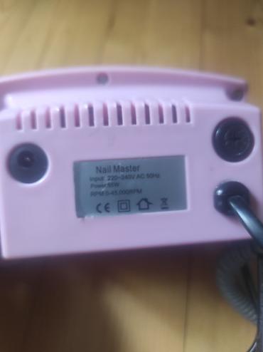 Оборудование для бизнеса: Nail Master – professional dırnaq frez aparatı - Güc: 65W - Giriş — 1