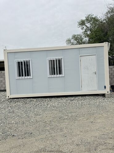 Контейнеры: Замандуу модулдук үй 6×3 — участокко, дүкөнгө, павильонго же көчмө — 6