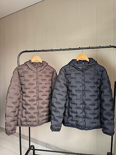 длинная куртка adidas: Мужская куртка, M, L, XL, Uniqlo, Новый, цвет - Синий, Платная доставка — 3