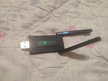 wi fi адаптеры: USB Wi‑Fi адаптер с двумя поворотными антеннами - Стандарт: Wi‑Fi 5 — 2