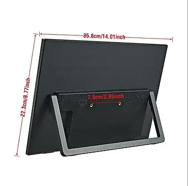 asus manitor: ANMITE 15.6" Universal Gaming portable Sensorlu Portativ Monitor — 4