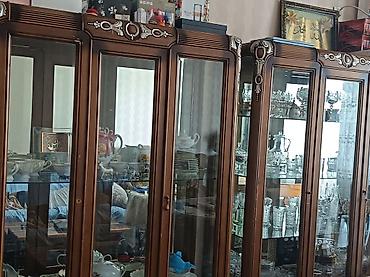 şpon: Klassik üslubda mebel dəsti - Divan: Taxta oyma detallar — 9